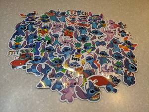 lot 407 image: 50 Total Brand New Lilo and Stitch Stickers P