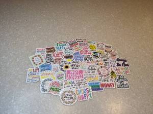 lot 419 image: Brand New 50 Total Positive Stickers She Believed She Could So She Did P