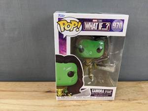 lot 122M image: Brand New Funko Pop Marvel Studios What If... Gamora #970 Figure V