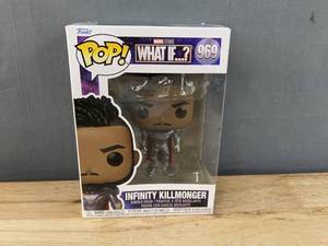 lot 130M image: Brand New Funko Pop Marvel Studios What If... Infinity Killmonger #969 Figure V