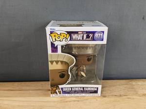 lot 206M image: Brand New Funko Pop What If... Queen General Ramonda #971 Figure V