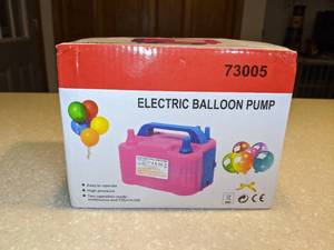 lot 429 image: New Electric Balloon Pump P