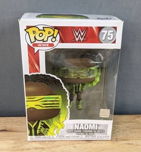 lot 230M image: Brand New Funko Pop WWE Naomi #75 Figure V