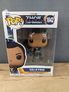 lot 250M image: Brand New Funko Pop Thor Love And Thunder Valkyrie #1042 Figure V