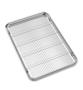 lot 96 image: Brand New 24 Large Set Baking Sheet and Cooling Rack Set $39.99 Retail B