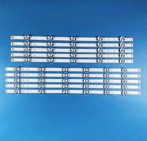lot 144 image: New Panmiled 10 Piece LED Backlight Strips for LG 55 TV DRT 3.0 $45.88 Retail B