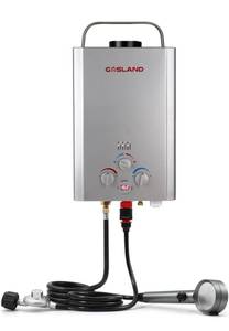 lot 37 image: Brand New Gasland BE158S 1.58GPM 6L Outdoor Portable Propane Gas Tankless Water Heater $169.99 Retail B