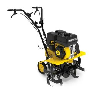 lot 6 image: Champion Power Equipment 22 in. 212cc 4-Stroke Gas Garden Front Tine Tiller with Forward and Reverse Model # 100379 Retail $499