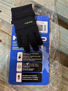 lot 148 image: New Head Kids Touchscreen Gloves - Black  S Small