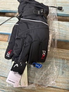 lot 149 image: New Head Kids Winter  Ski Gloves with Dupont Sorona Insulation Black  L Large