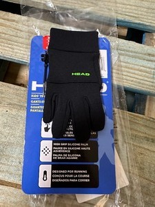 lot 146 image: New Head Kids Touchscreen Gloves - Black  M Medium