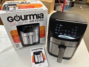 lot 105 image: Gourmia 7 Quart Digital Air Fryer.