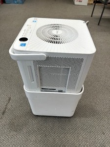 lot 44 image: Midea 50 pt. Smart CUBE Dehumidifier up to 4,500 sq. ft. ENERGY STAR, 3X More Water Capacity, Wi-Fi Enabled in White