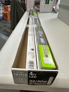 lot 79 image: Quantity 3 Feit Electric 20-Watt 4 ft. Indoor and Outdoor T8 Full Spectrum LED Plant Grow Light