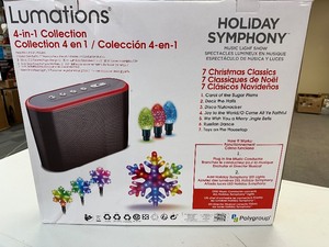 lot 14 image: Holiday Symphony of Lights Set Item  1486911 Model  LR000175NC16
