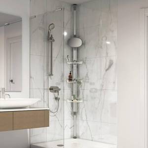 lot 78 image: Artika Arruza Shower Caddy, Silver