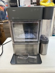 lot 55 image: New GE Profile Smart Wifi Enabled 38LB Opal 2.0 Nugget Ice Maker  Side Tank XPIOX3SC2SS