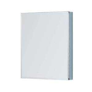 lot 198 image: Ove Decors CARLOW MC 24X30 ALUMINUM Single Door Medecine Cabinet, Wall hung