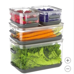 lot 64 image: ProKeeper 4-piece Fresh Produce Keeper Set