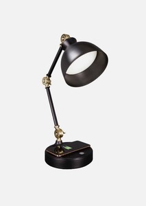 lot 65 image: OttLite Wireless Charging LED Desk Lamp