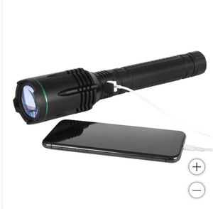 lot 66 image: Feit Electric FEIT Rechageable Flashlight 3000 Lumens Power Bank, FLR3000CFLEXRP