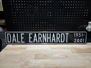 Dale Earnhardt Sign