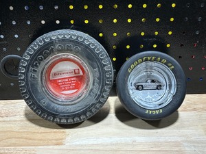 Firestone Tire & Goodyear Ashtrays