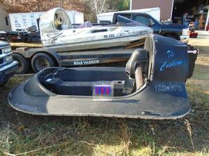 Scat hover craft. 340 rotax engine. Need carb but does fire on ether. Needs new skirts. As shown. THIS ITEM HAS A RESERVE.