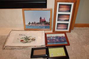 lot 34 image: Wall Dcor Grouping