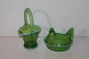 lot 52 image: Westmoreland & Maryland Glassware