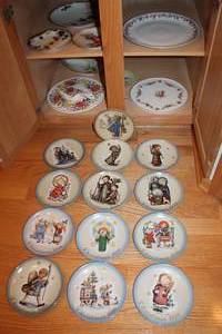 lot 66 image: Hummel Collectible Plates & Floral China