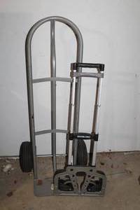 lot 145 image: Two Wheel Dolly & Folding Cart