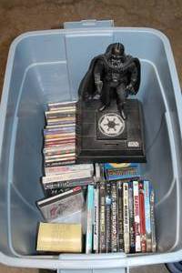 lot 153 image: Darth Vader, DVD Movies & Music CDs