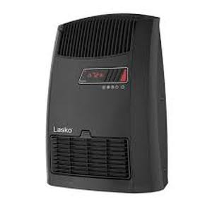 Lasko 13 in. 1500-Watt Electric Digital Ceramic Space Heater with Warm Air Motion Technology and 8-Hour Timer  Customer Returns See Pictures