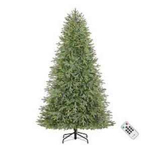 Home Accents Holiday 7.5 ft. Pre-Lit LED Jackson Noble Artificial Christmas Tree Customer Returns See Pictures