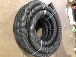 Advanced Drainage Systems 4 in. x 100 ft. Singlewall Solid Drain Pipe  Customer Returns See Pictures