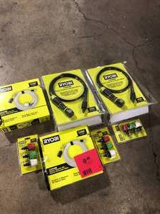 Lot of Assorted Ryobi  Hardware Items Various Models and Conditions  Customer Returns See Pictures