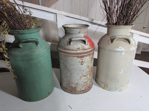 lot 42 image: Milk Cans