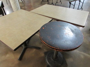 lot 95 image: Pedestal Tables