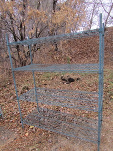 lot 132 image: Wire Shelving