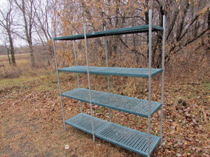 lot 133 image: Metal Shelving