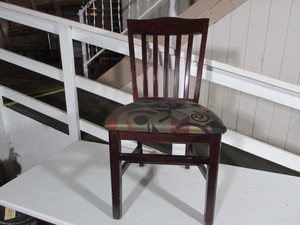 lot 143 image: Wooden Chairs