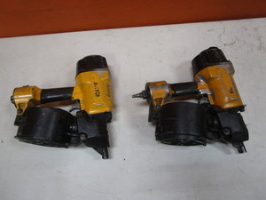 lot 25 image: (2) Bostitch Coil Nail Guns
