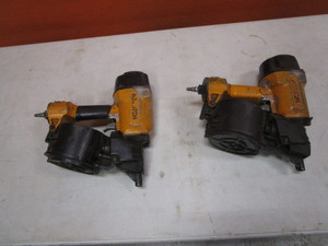 lot 26 image: (2) Bostitch Coil Nail Guns