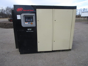 lot 1-A image: Ingersoll Rand R75i Air Compressor