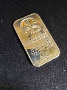 1 oz .999 Fine Silver Bar from Northwest Territorial Mint