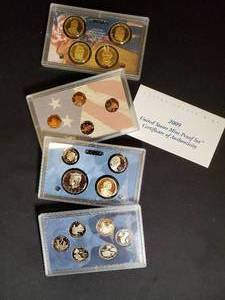 2009 United States Mint Proof Set with Certificate of Authenticity