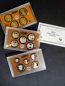 Lot of 3 Uncirculated 2018 US Mint Coin Sets