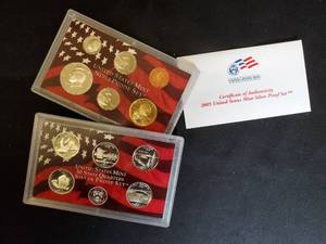 United States Mint 2005 50 State Quarters Silver Proof Set