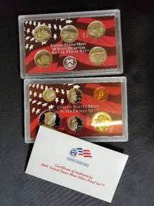 2005 United States Mint Silver Proof Set with Original Packaging